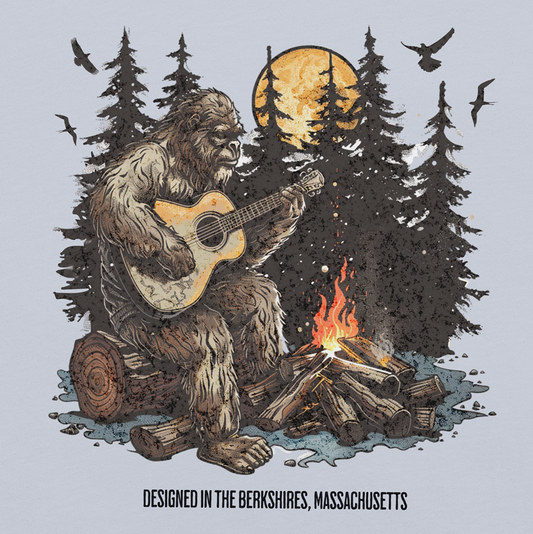 Bigfoot Playing Guitar