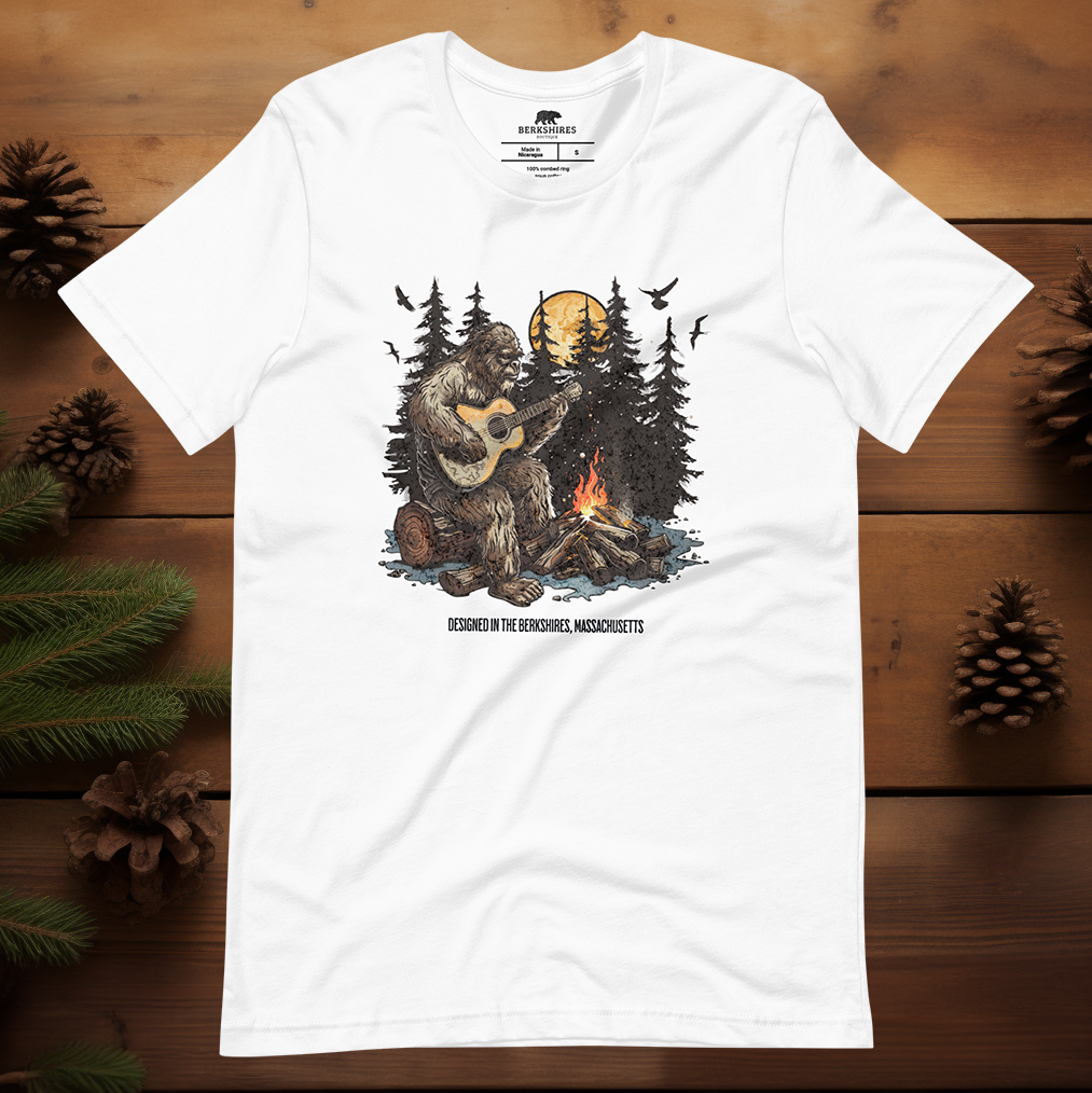 Bigfoot Playing Guitar