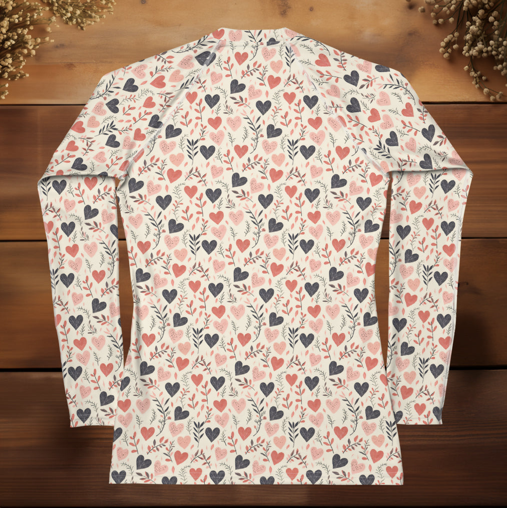 UV Blocking Sun Shirt - Country Hearts