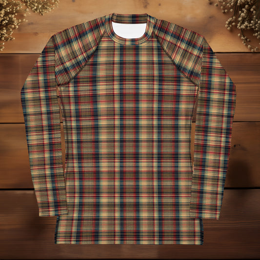 UV Blocking Sun Shirt - Earthy Plaid