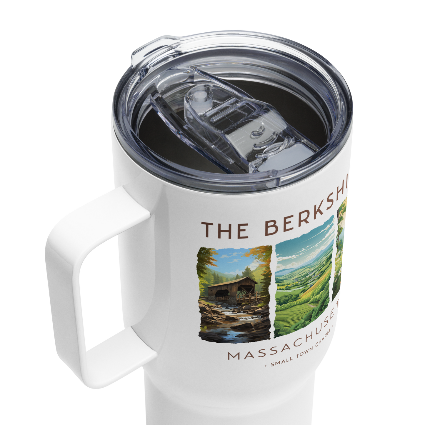 The Berkshires Travel Mug (Summer)