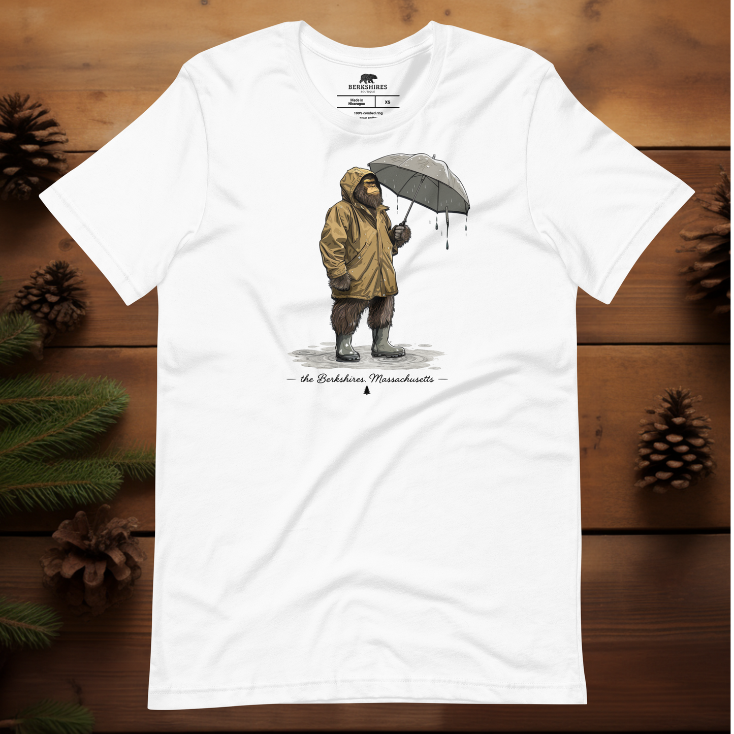Bigfoot in the Rain | Lightweight Tee