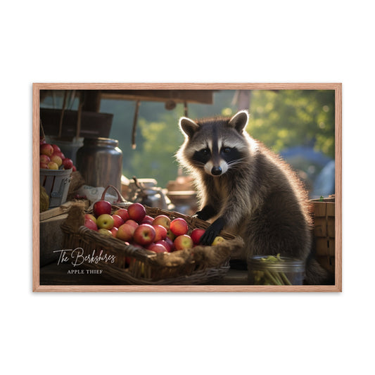 Wall Art: 'Berkshires Apple Thief' Framed Poster