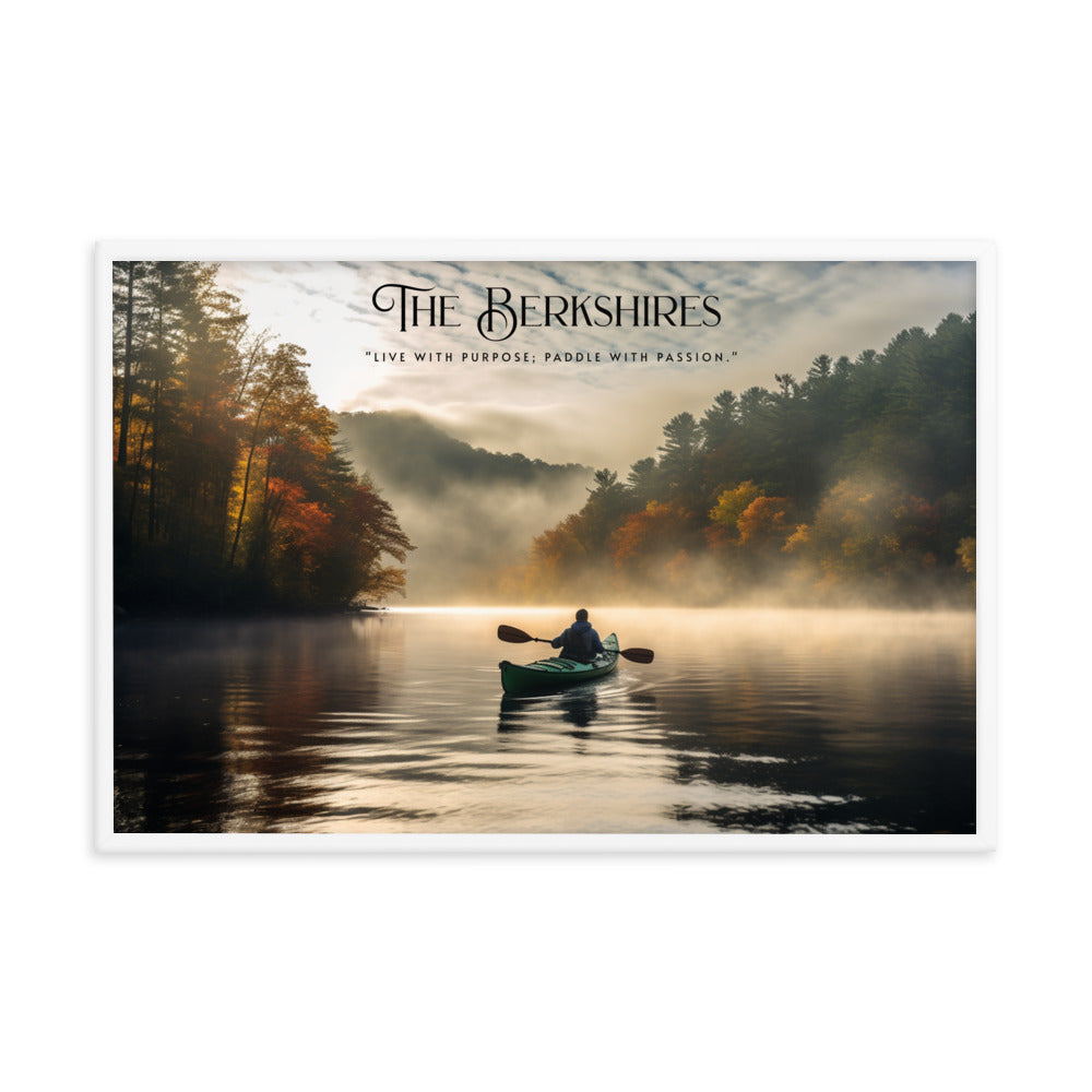 Wall Art: 'Paddle with Passion' Framed Poster