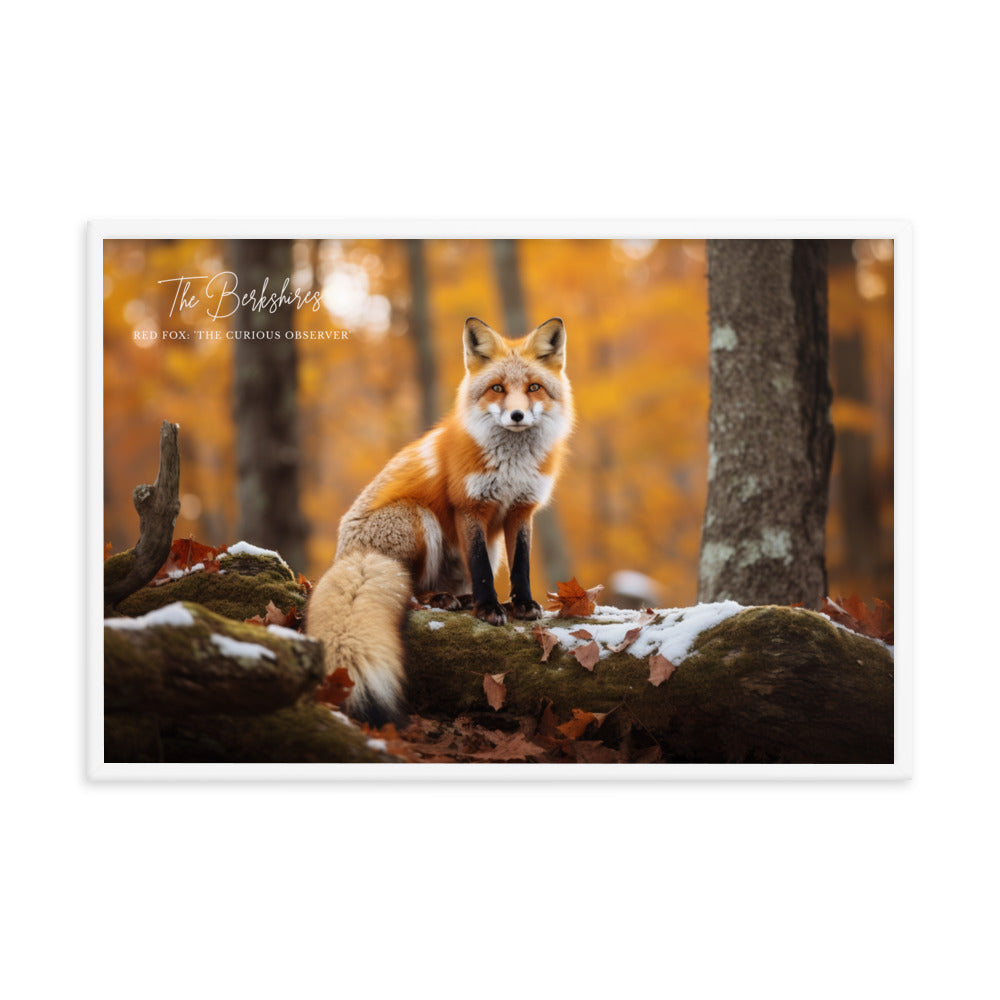 Wall Art: 'The Curious Observer' Framed Poster