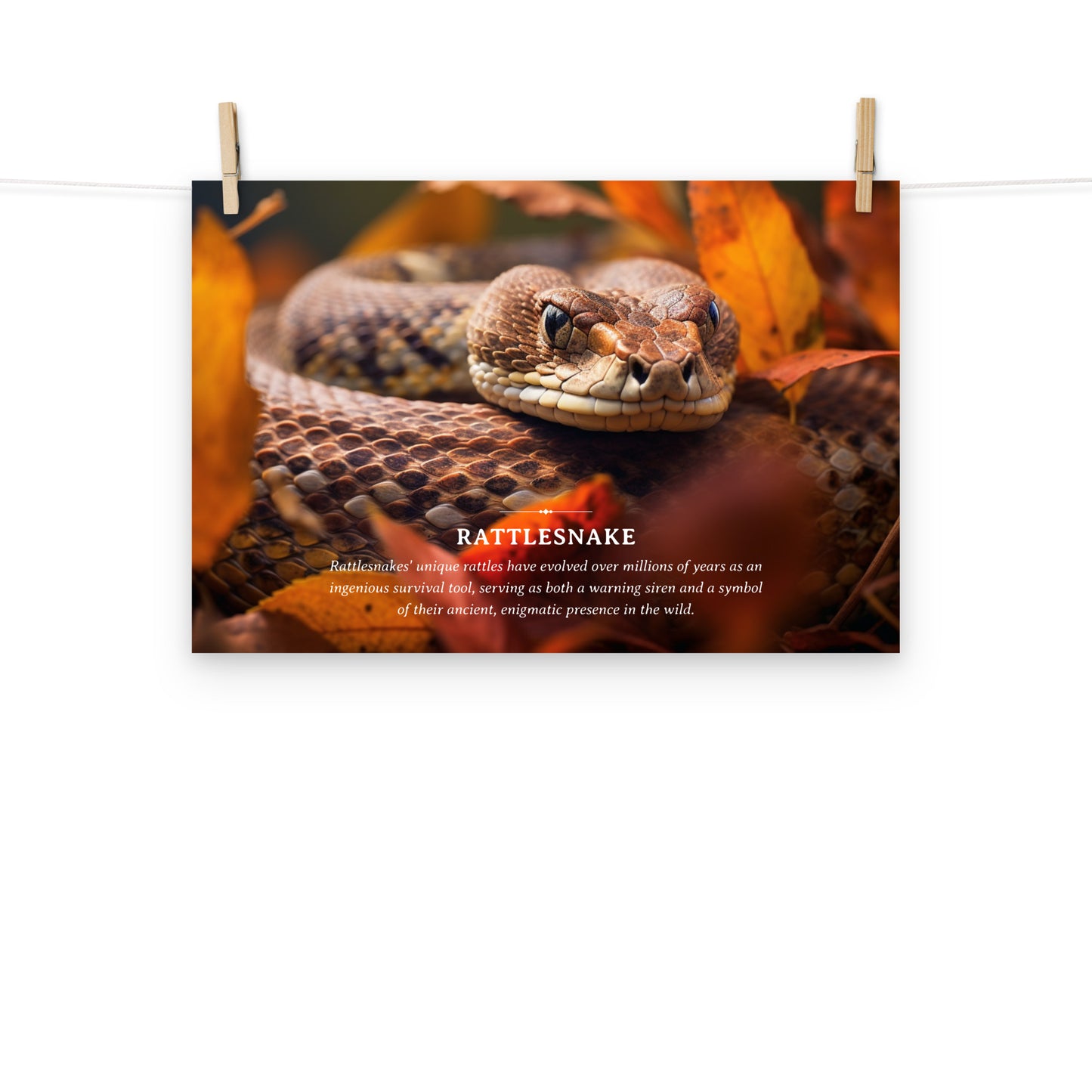 Wall Art: 'Rattlesnake' Poster