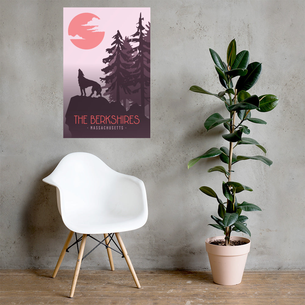 Wall Art: 'Coyote on the Mountain' Unframed Poster