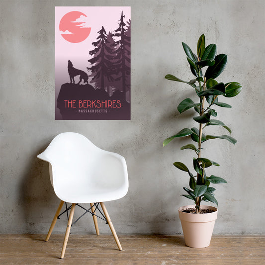 Wall Art: 'Coyote on the Mountain' Unframed Poster