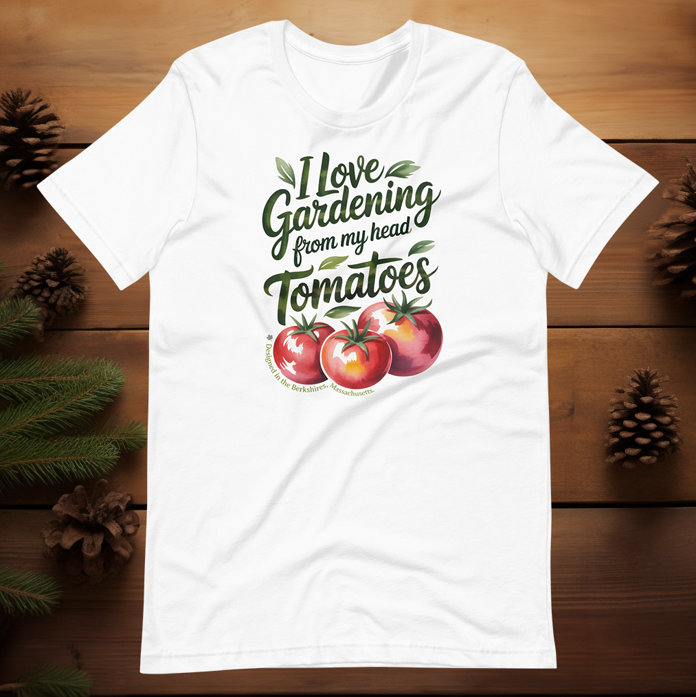 I Love Gardening, From My Head Tomatoes (Light Colors)