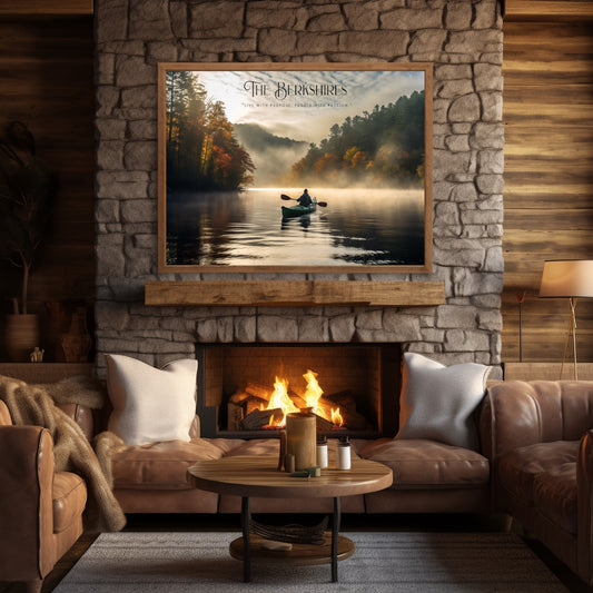 Wall Art: 'Paddle with Passion' Framed Poster