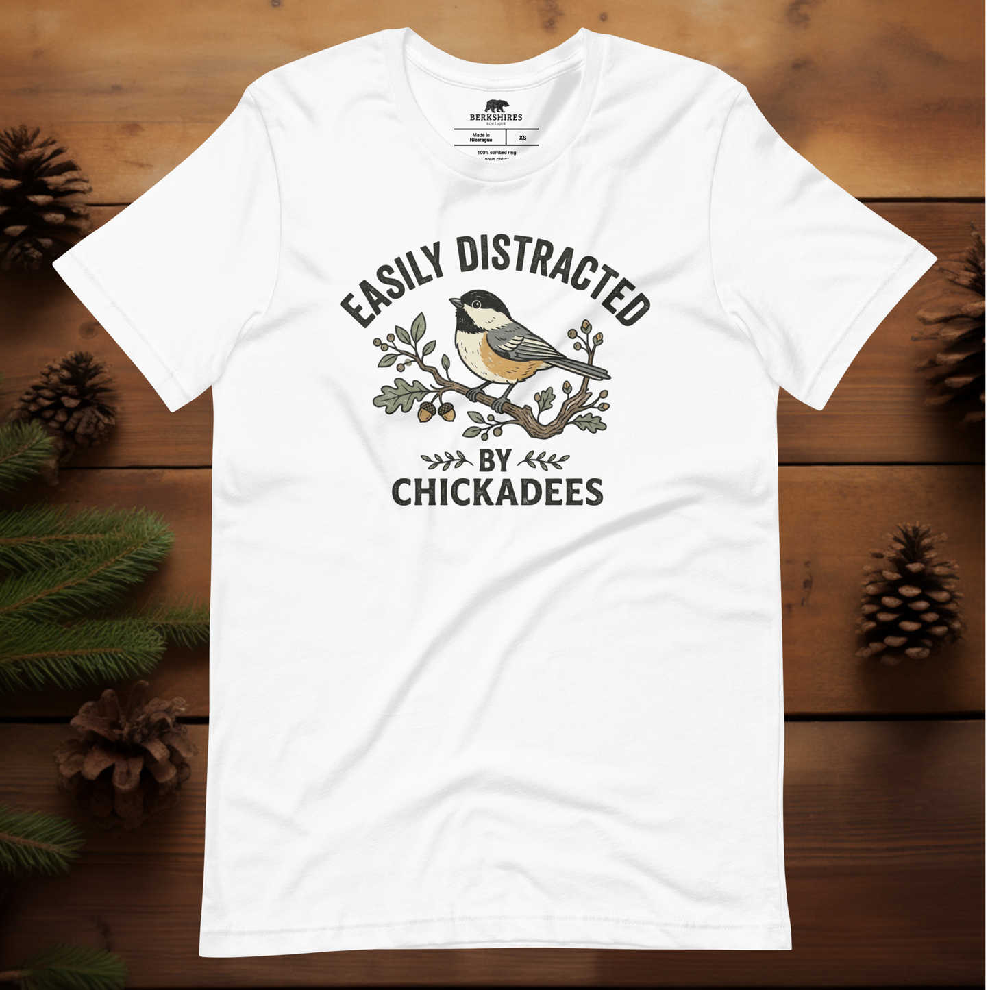Easily Distracted by Chickadees
