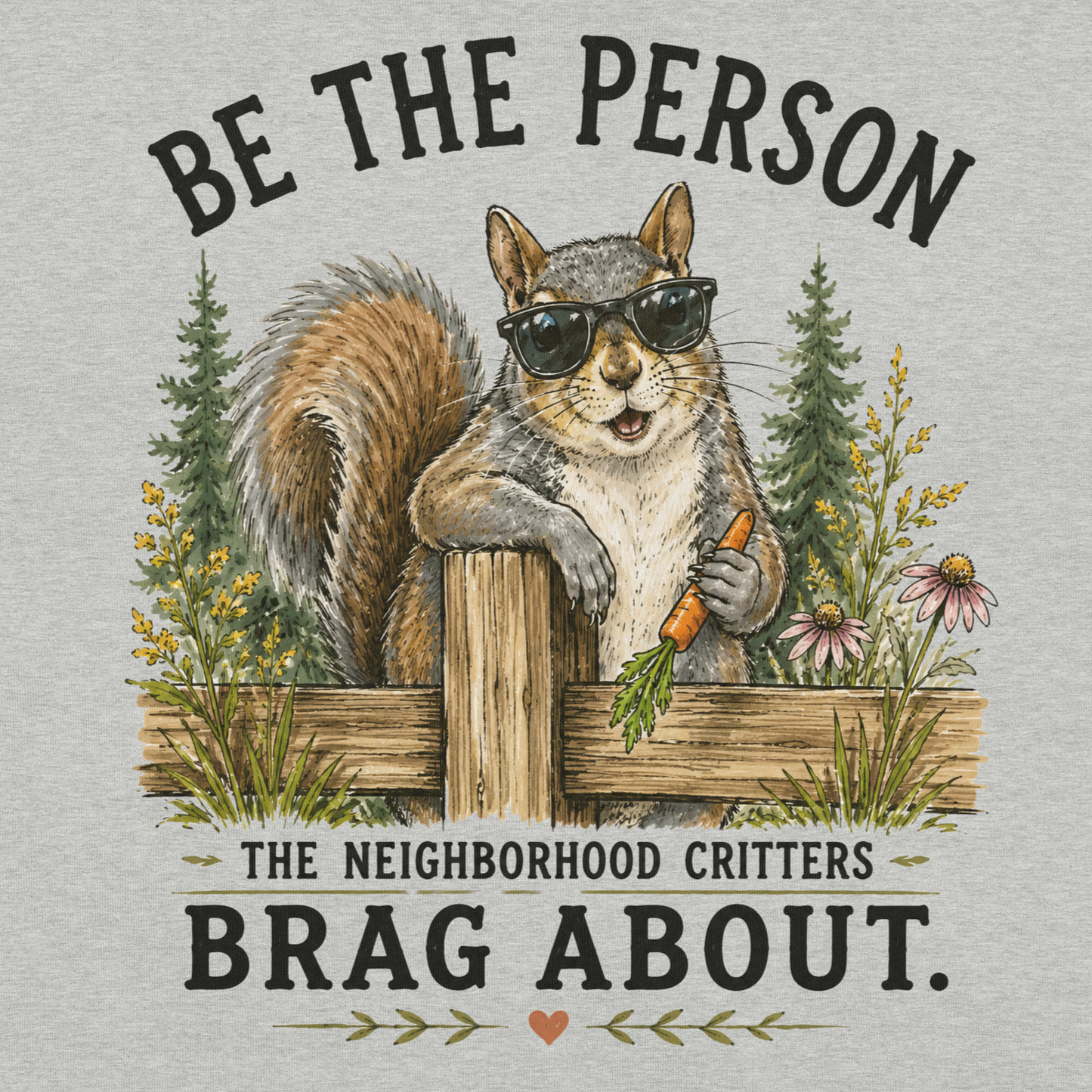 Be the Person the Neighborhood Critters Brag About.
