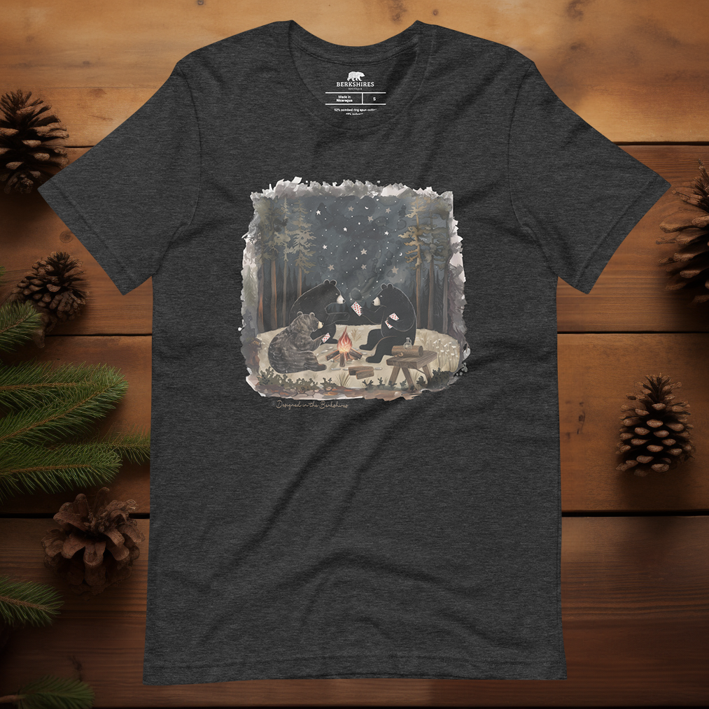 "Bears Playing Cards" Tee