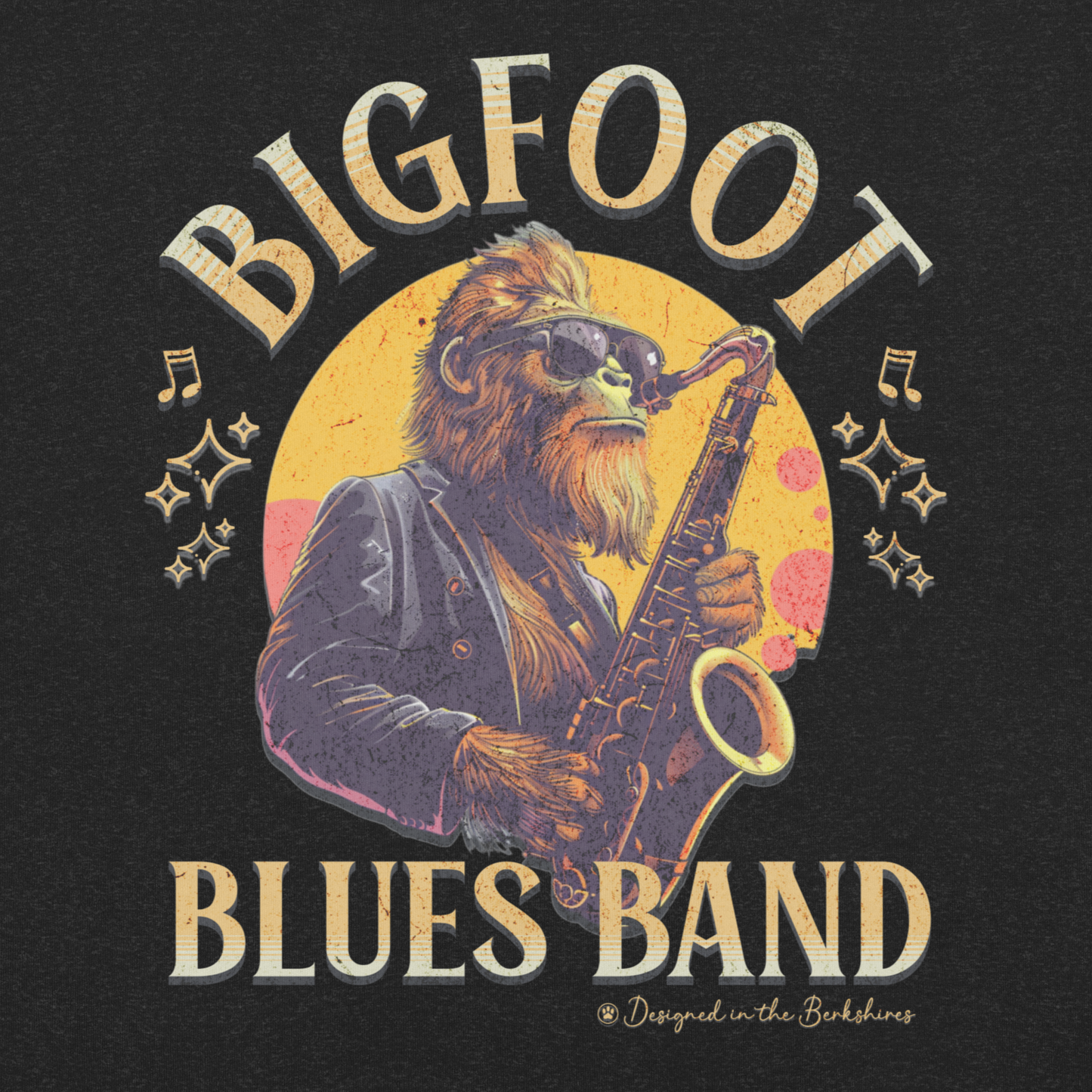 "Bigfoot Blues Band" Tee