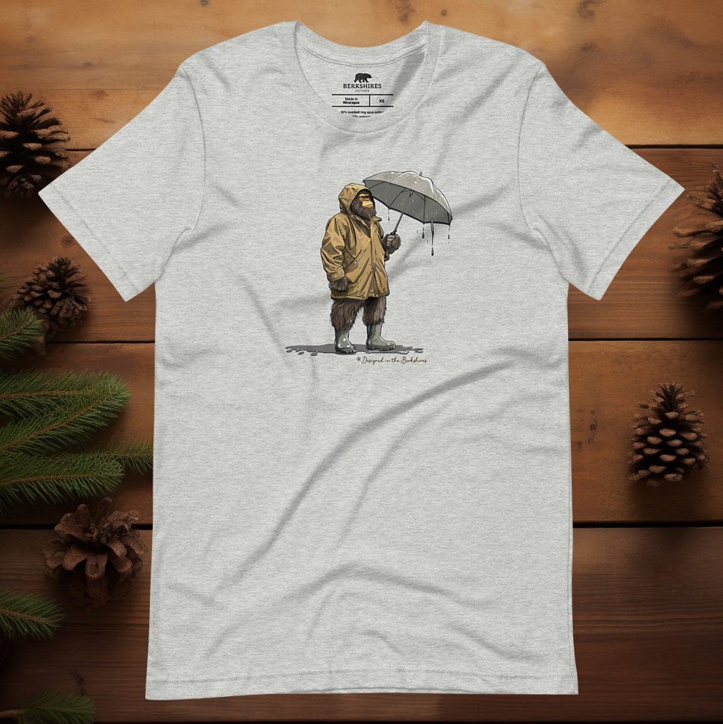 "Bigfoot in the Rain" Tee