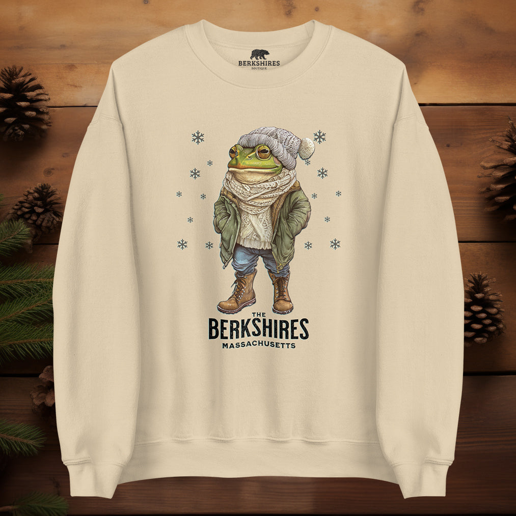 Dapper Frog Winter Sweatshirt
