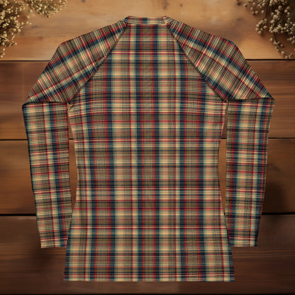 UV Blocking Sun Shirt - Earthy Plaid