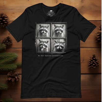 Four Personalities Raccoon