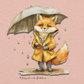 Fox in the Rain