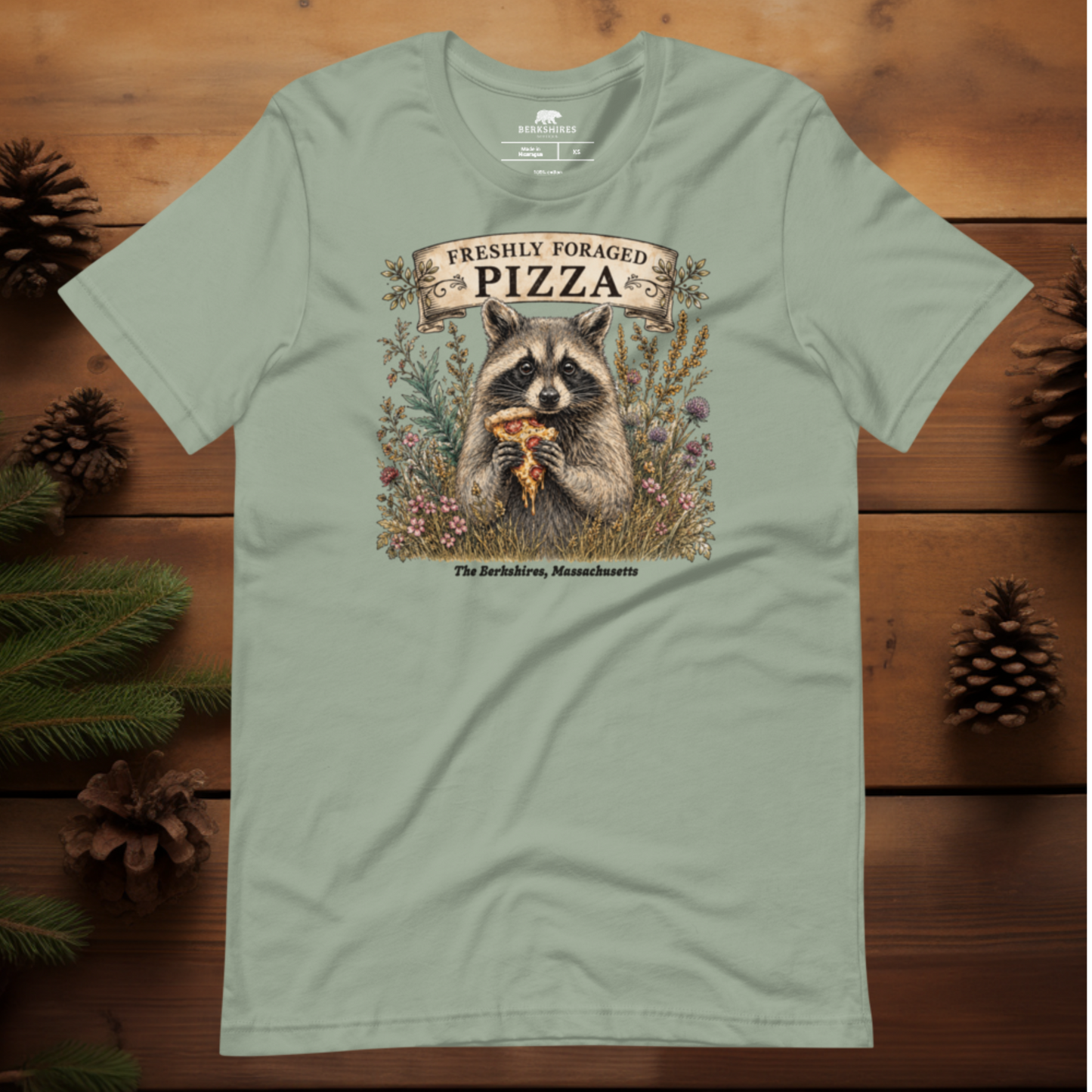 Freshly Foraged Pizza