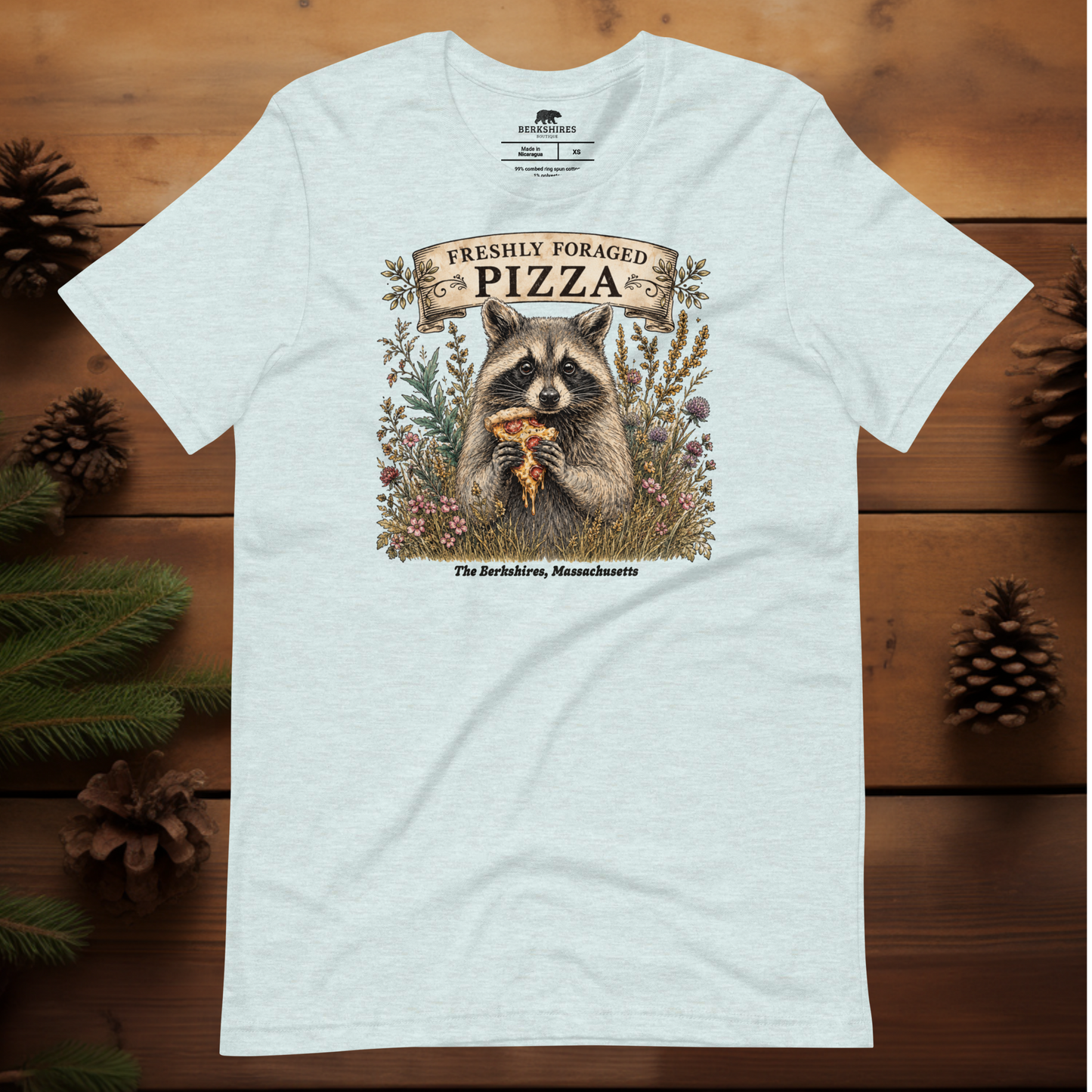 Freshly Foraged Pizza