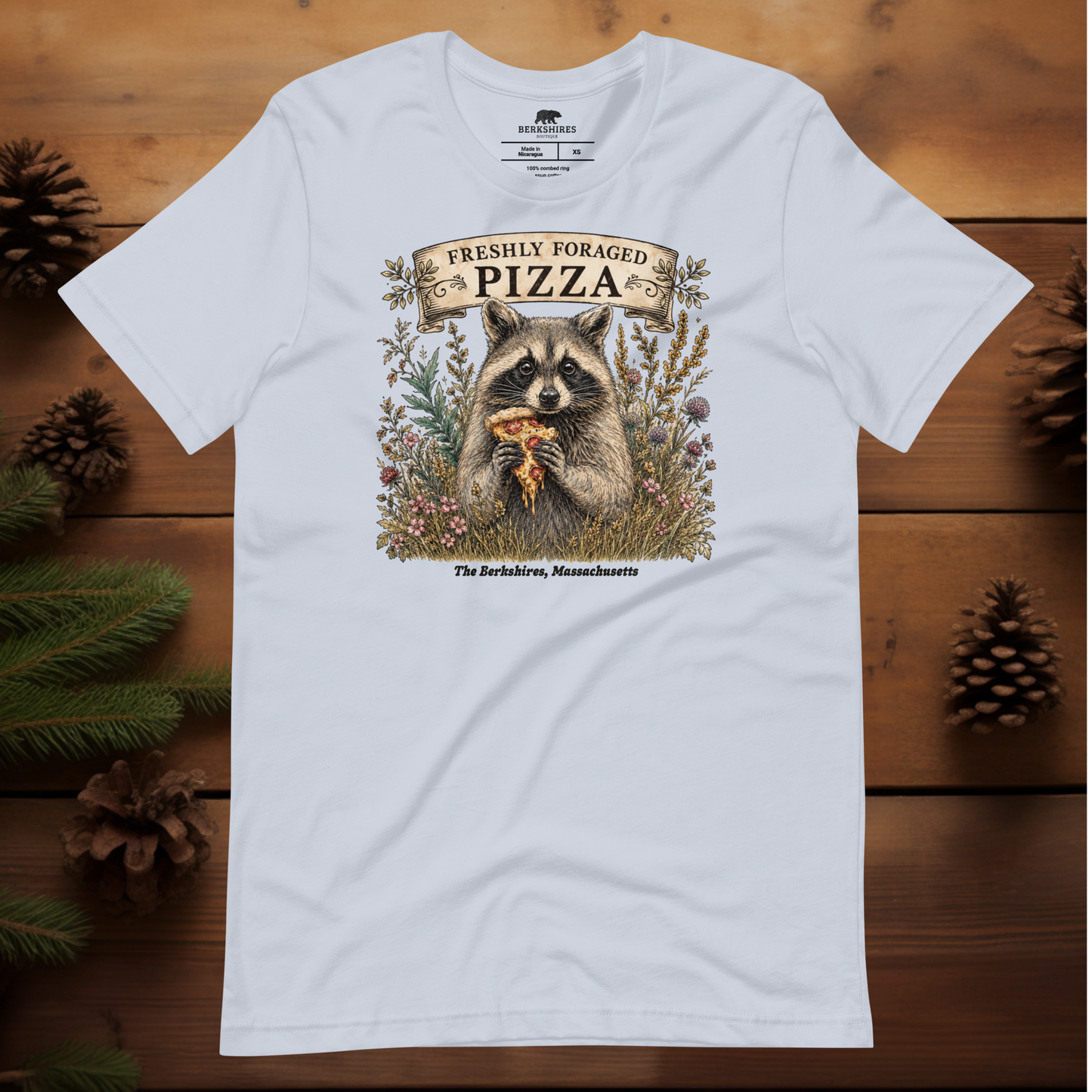 Freshly Foraged Pizza