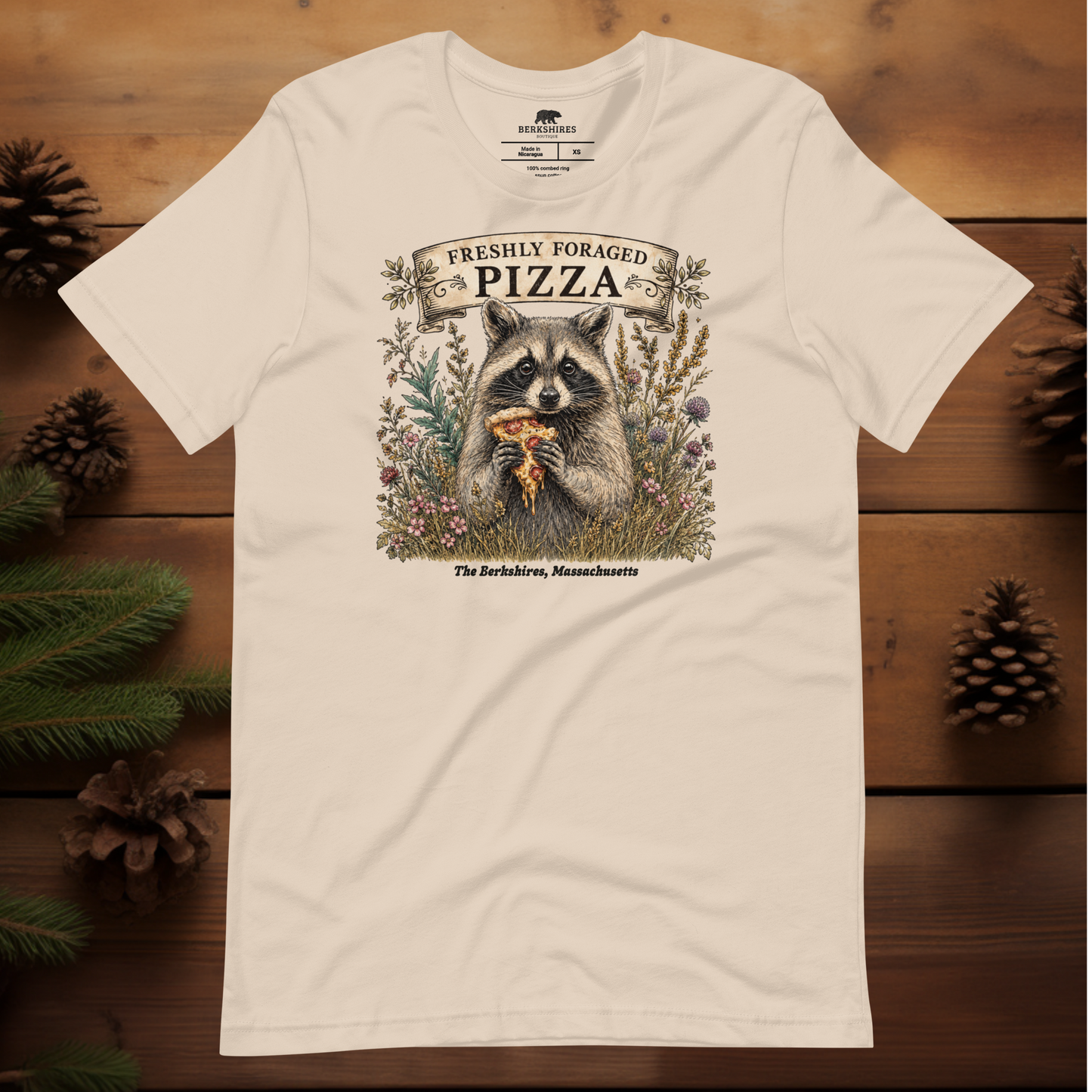 Freshly Foraged Pizza