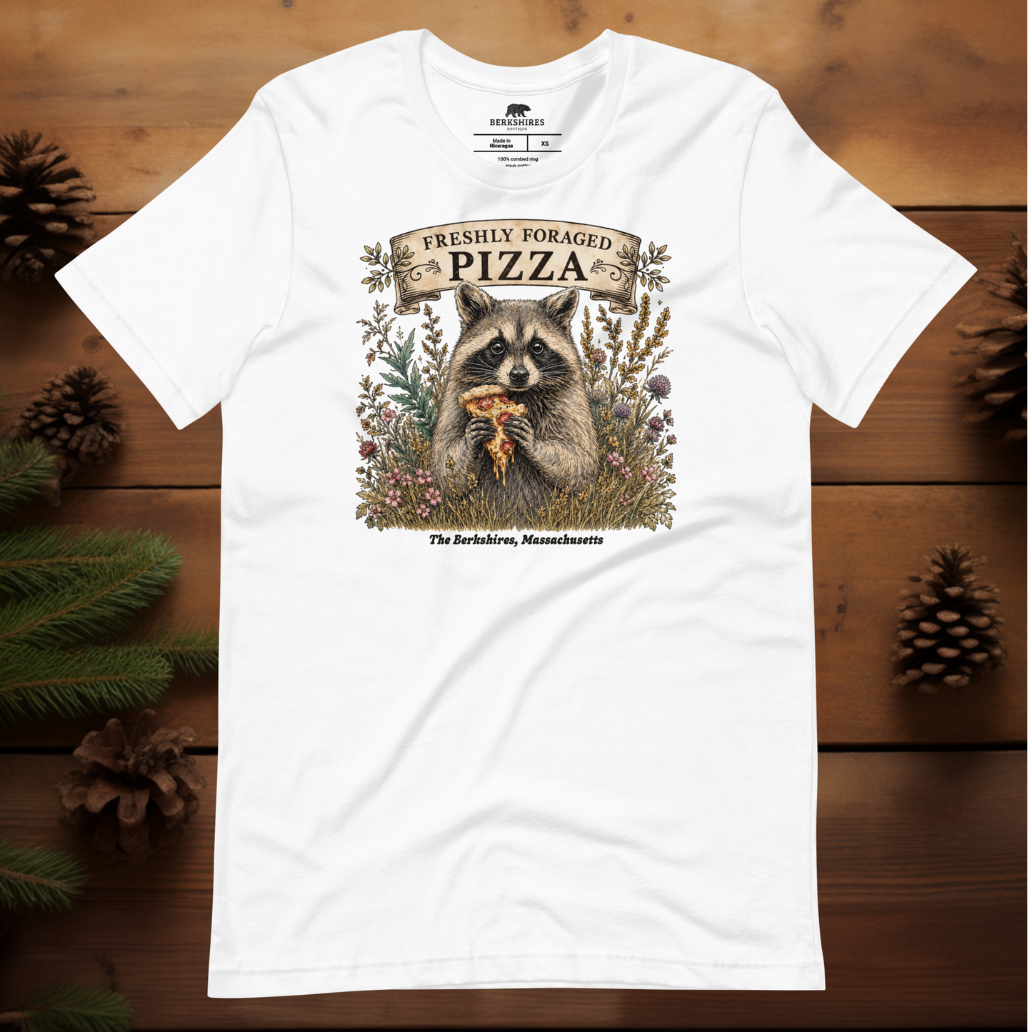 Freshly Foraged Pizza
