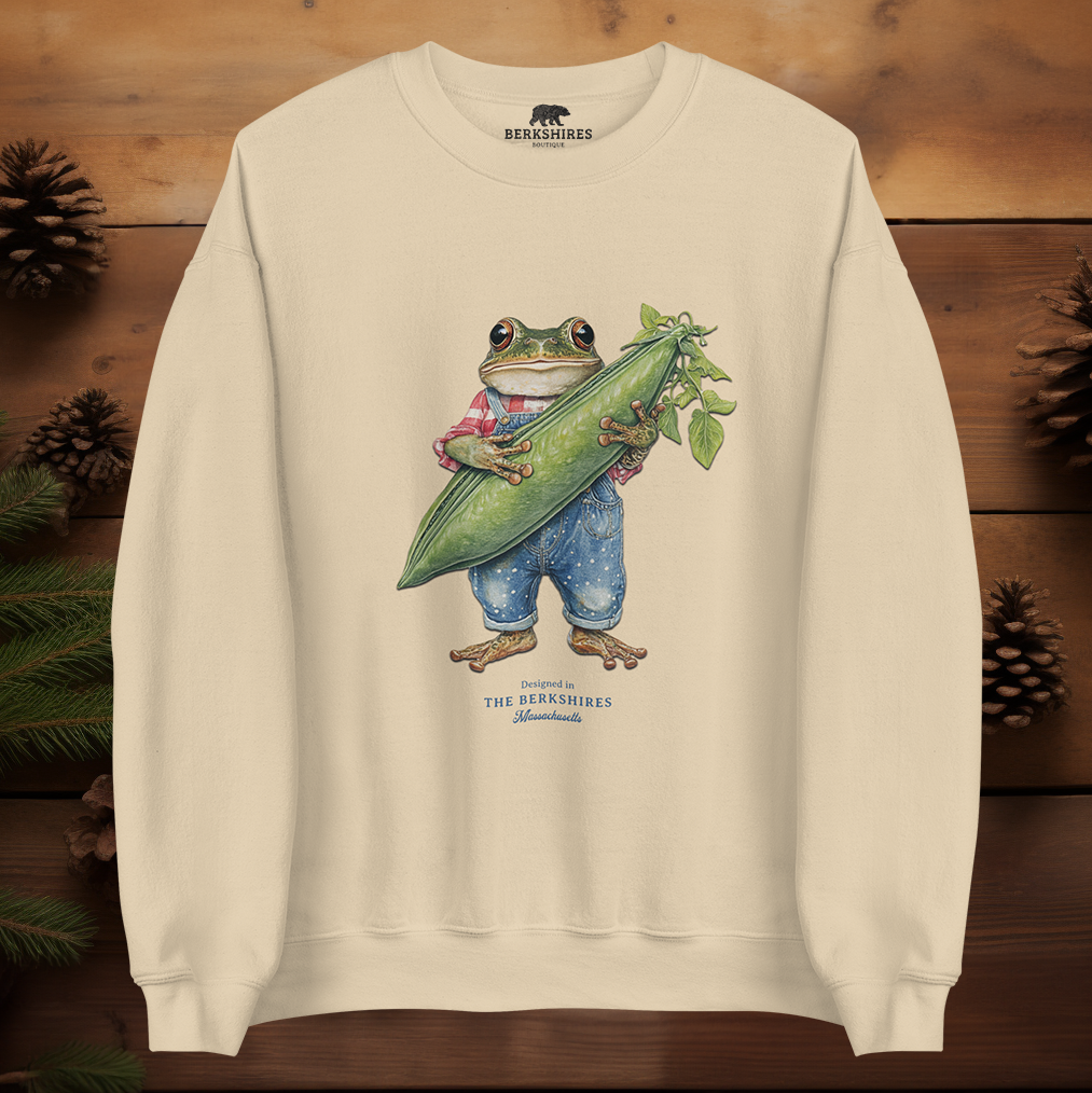 Frog in the Garden Sweatshirt