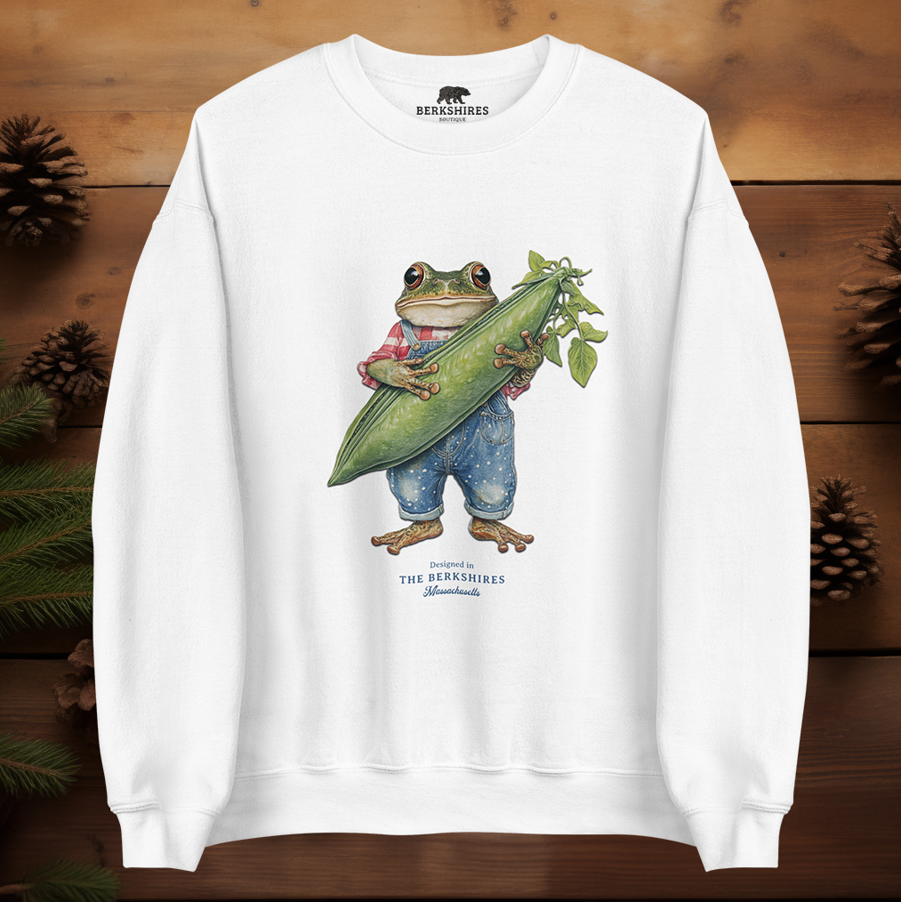 Frog in the Garden Sweatshirt
