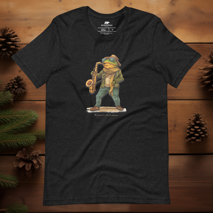 "Frog, the Saxophone Player" Tee