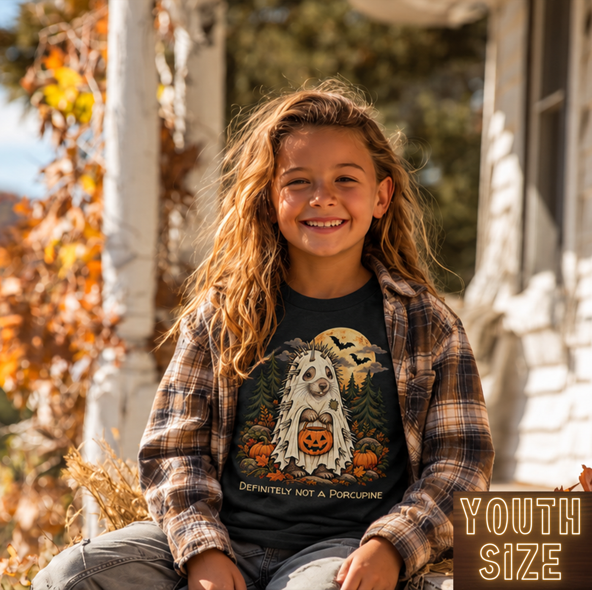 Definitely Not a Porcupine | Youth Tee