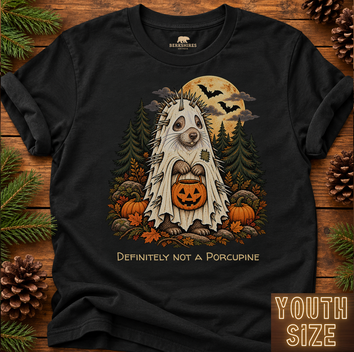 Definitely Not a Porcupine | Youth Tee
