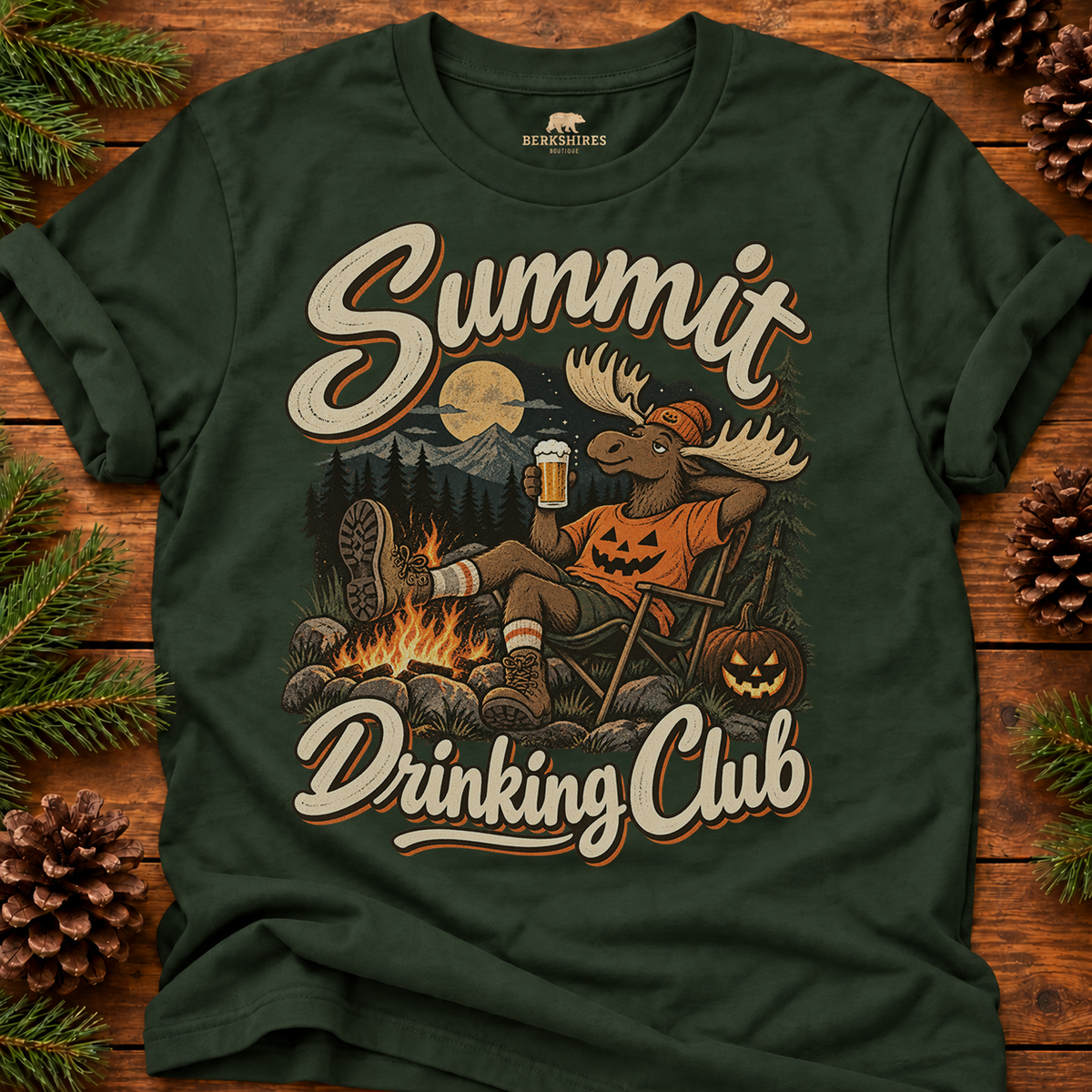 Summit Drinking Club Halloween Moose