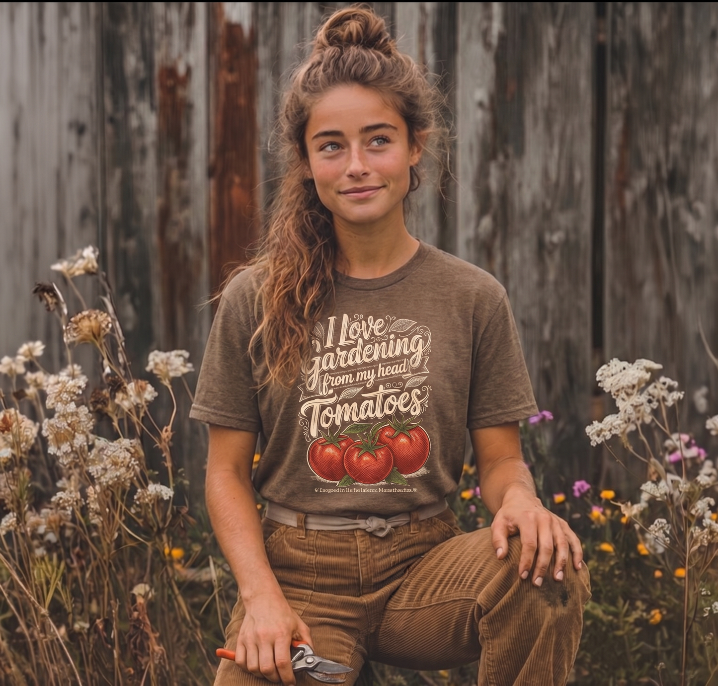 I Love Gardening, From My Head Tomatoes