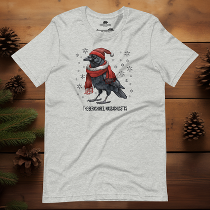 Holiday Crow, Red Scarf