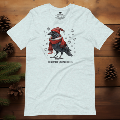 Holiday Crow, Red Scarf