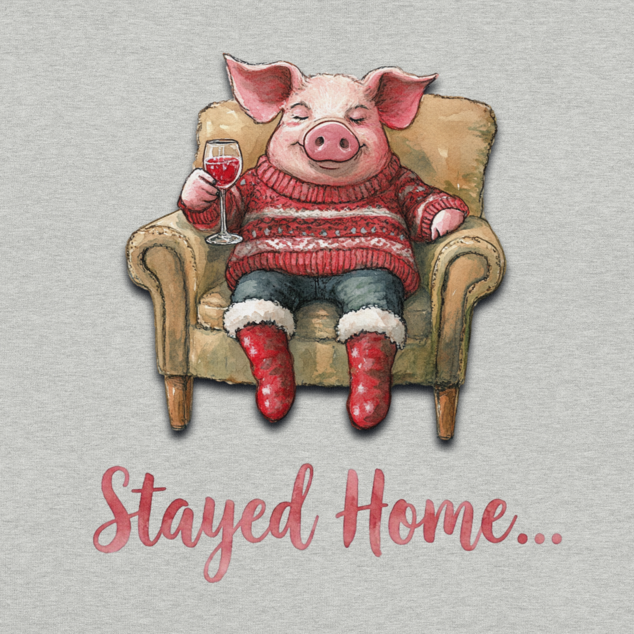 This Little Piggy Stayed Home (and Drank Wine)