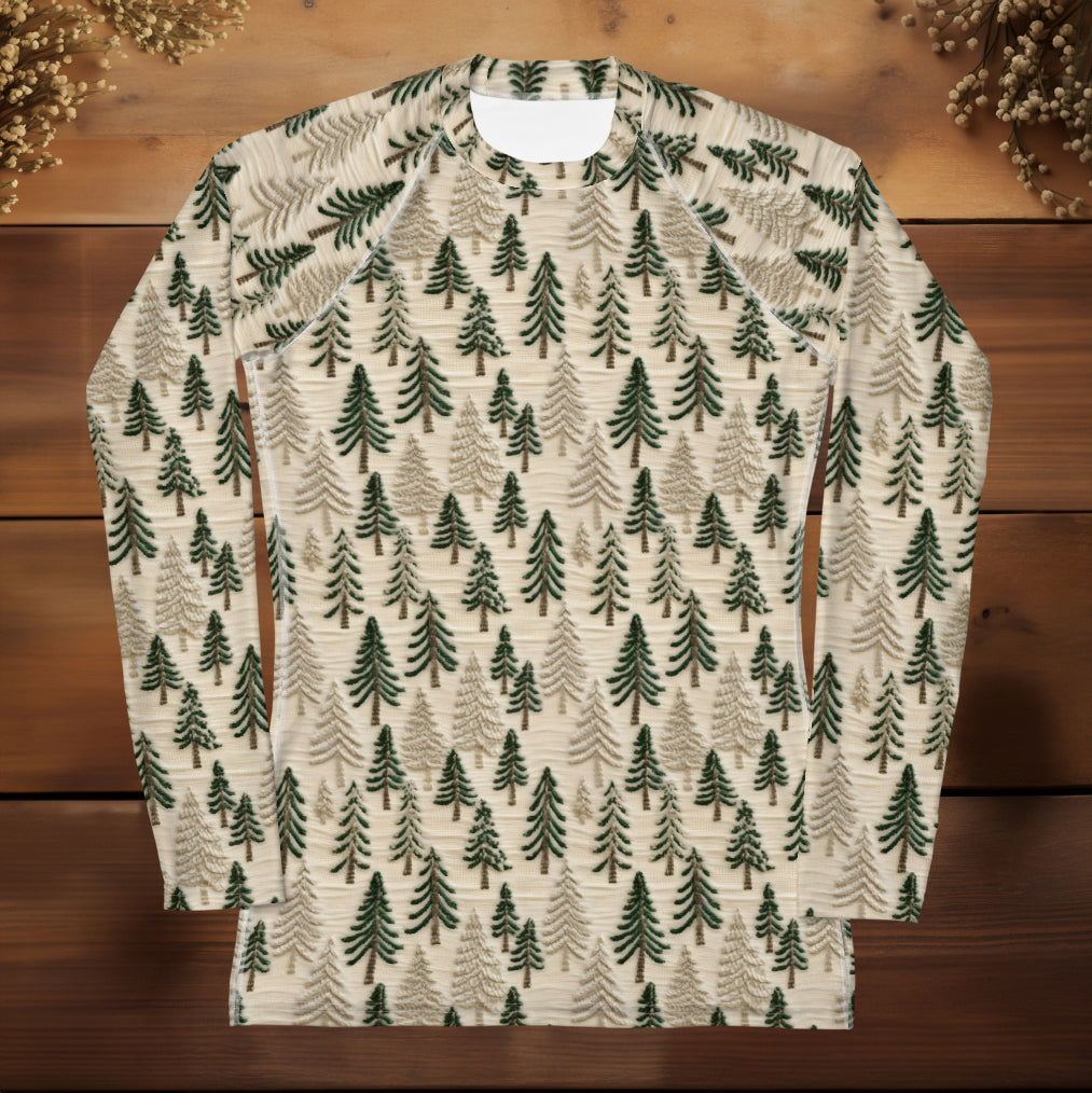 UV Blocking Garden Shirt - Pine Trees