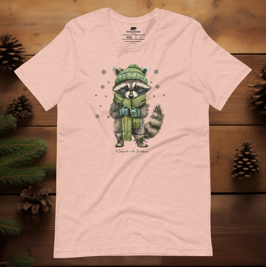 "Raccoon in the Winter" Tee