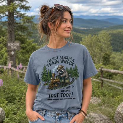 Raccoon Train-Wreck | Garment-Dyed Heavyweight