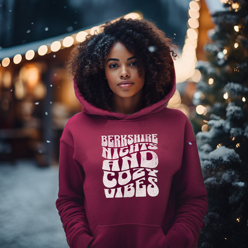 Berkshire Nights and Cozy Vibes / Unisex Hoodie