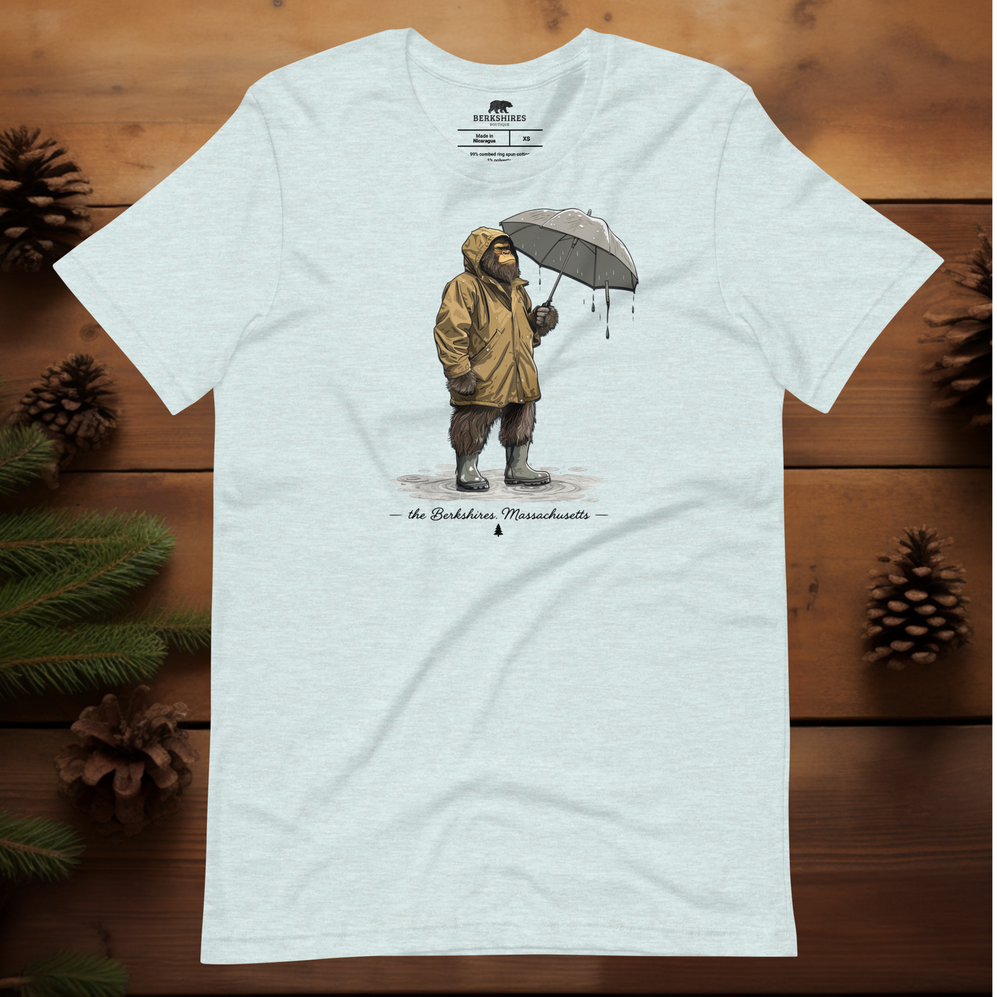Bigfoot in the Rain | Lightweight Tee