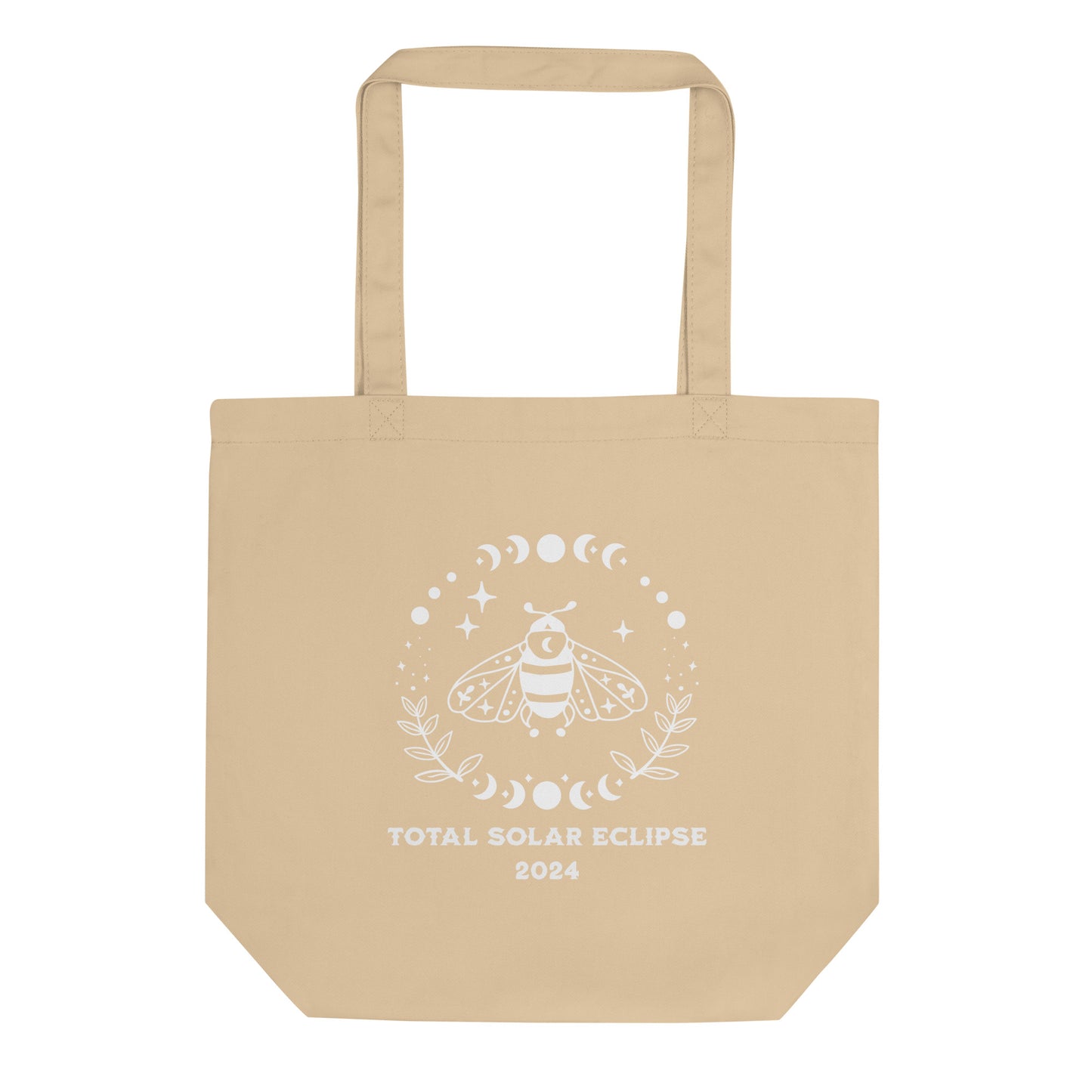 Total Solar Eclipse 2024 Mystical Bee - Eco Tote Bag