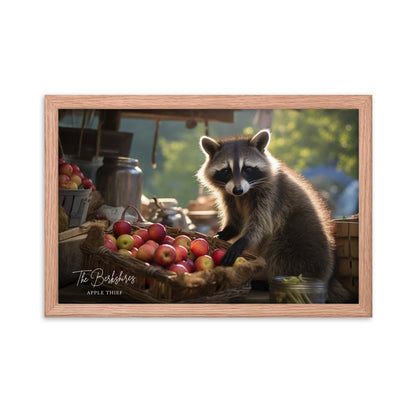Wall Art: 'Berkshires Apple Thief' Framed Poster
