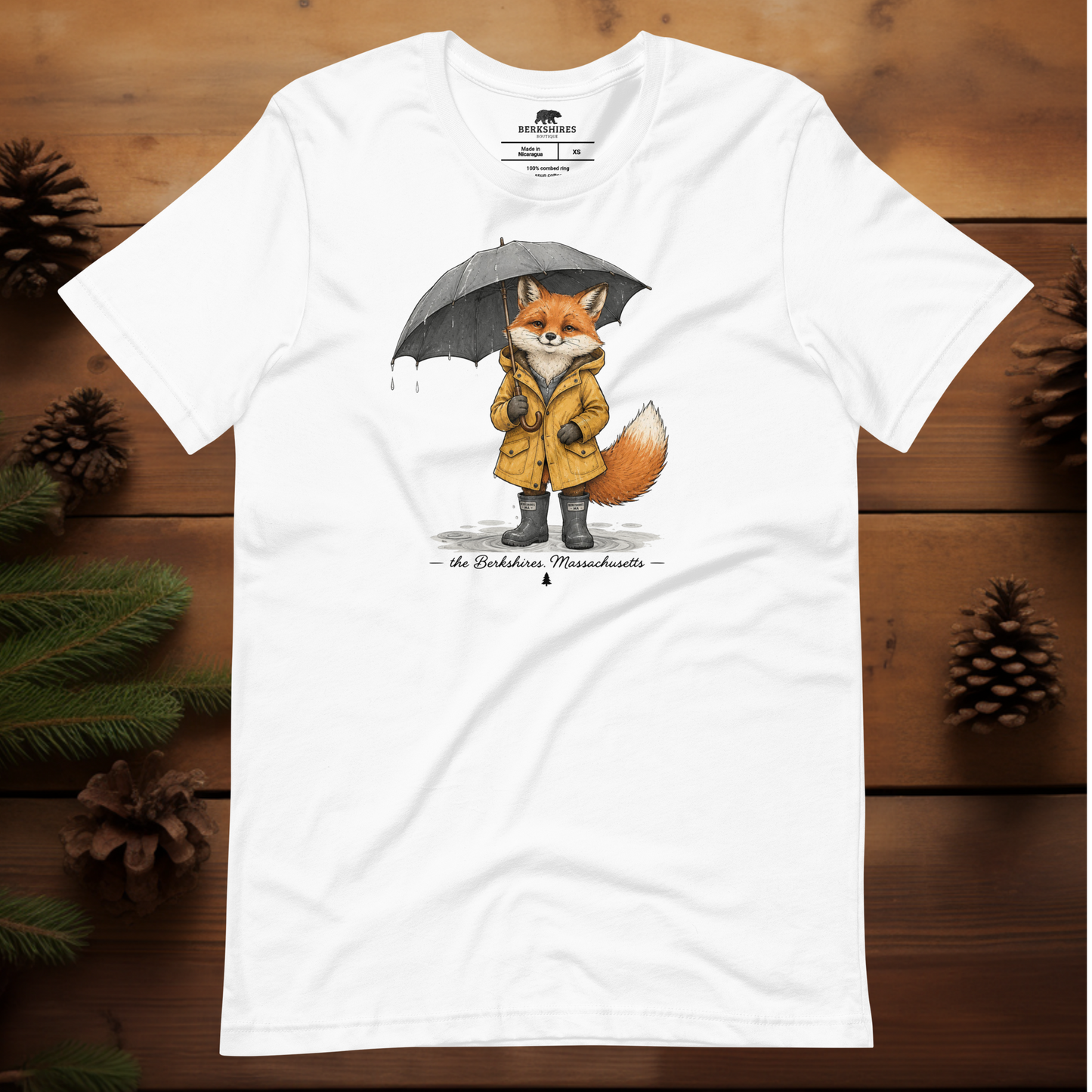Fox in the Rain | Lightweight Tee
