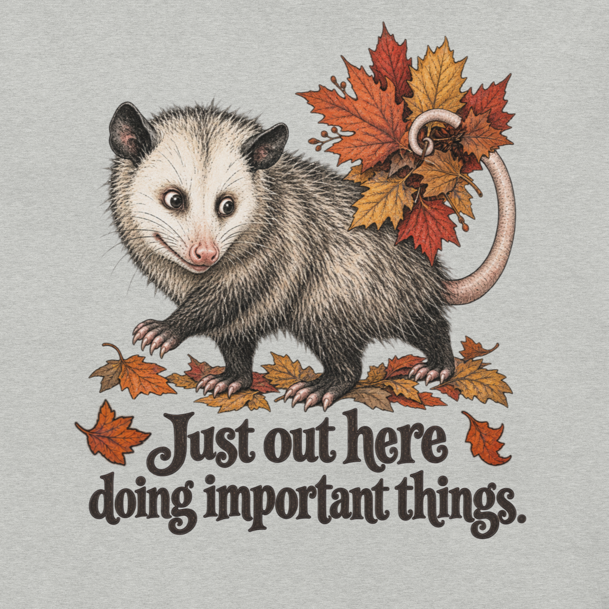 Doing Important Things - Opossum