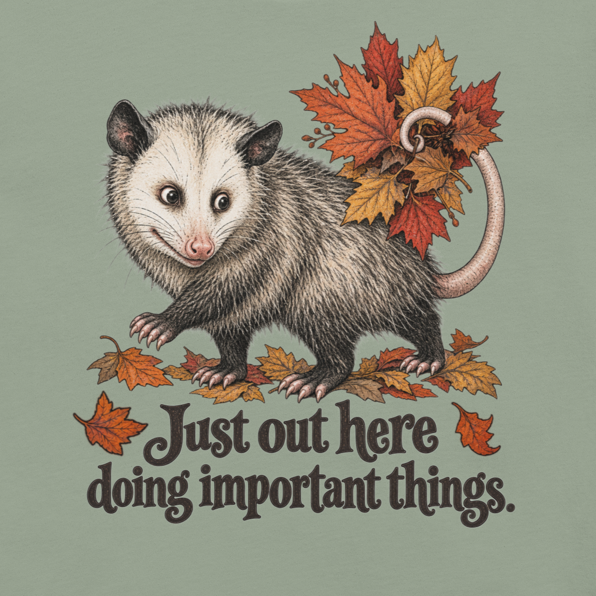 Doing Important Things - Opossum