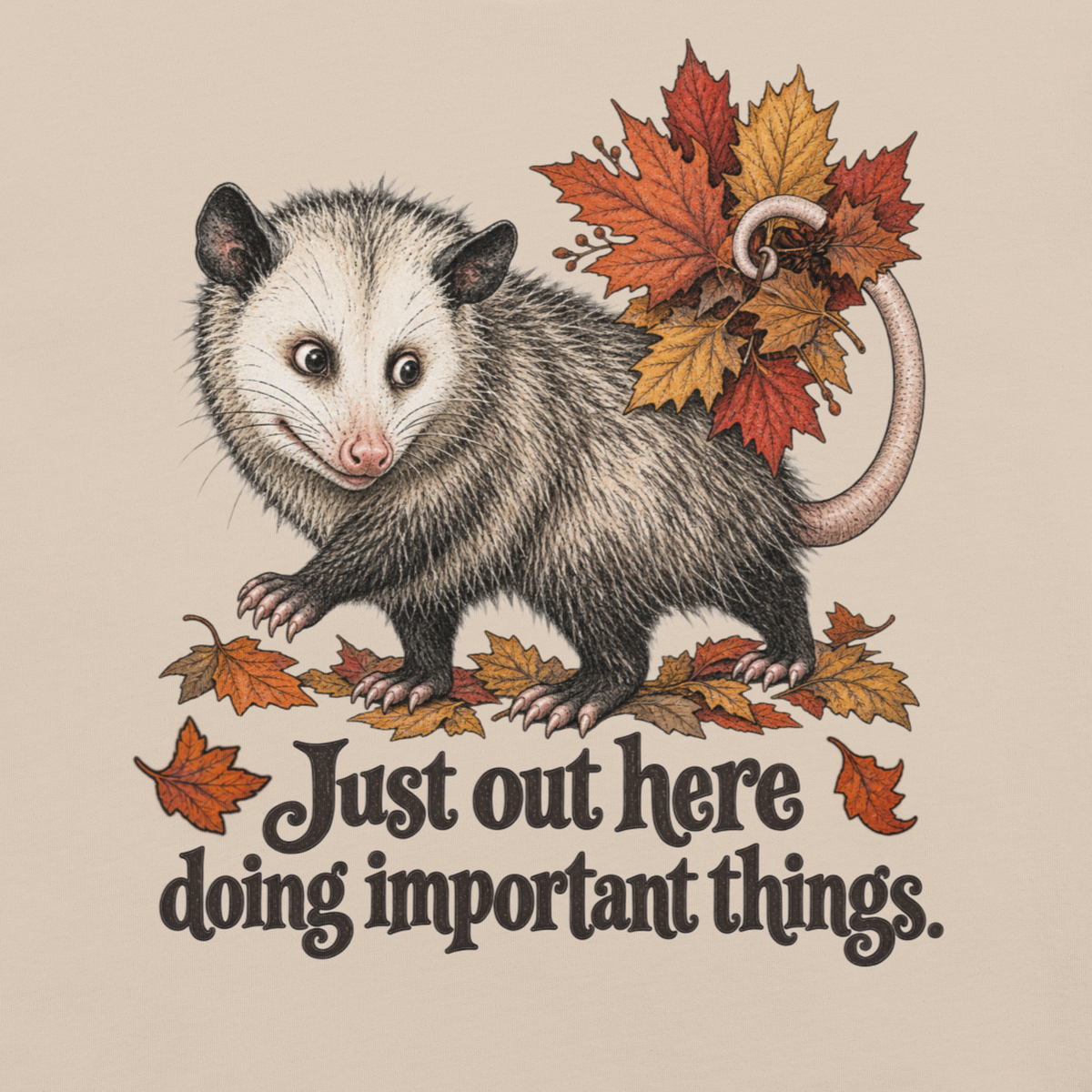 Doing Important Things - Opossum