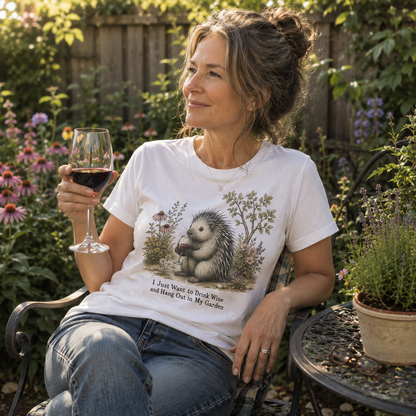 Vintage Porcupine in the Garden
